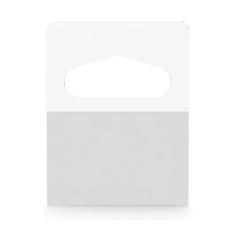 1-1/4" X 1-5/8" Slot Hole Hang Tags Strong Self Adhesive Hang Tabs Great For Retail Displays In Business Shops Slot Hole Self Adhesive Hanging Tabs Heavy Duty Clear Plastic Hang Tags Hook For Store Retail Display Tab