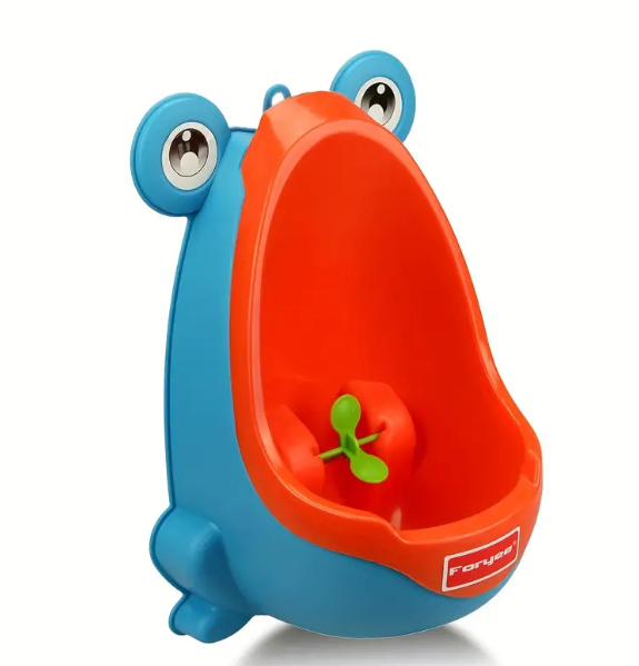 Cute Frog Potty Toilet Urinal, Wall-Mounted Toilet Training Urinal