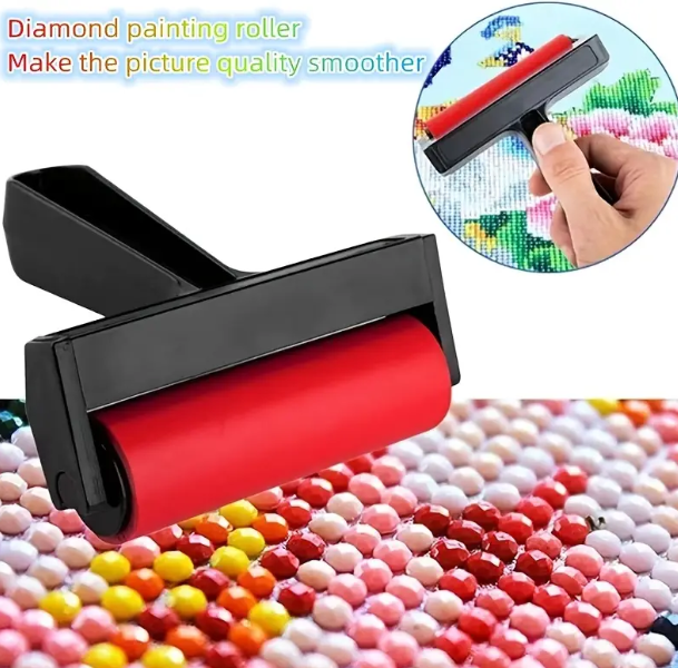 1 pc 5D Diamond Painting Roller, Diamond Painting Alignment Restoration Pressing Tool, Diamond Painting Kit for Adult, Flat Alignment