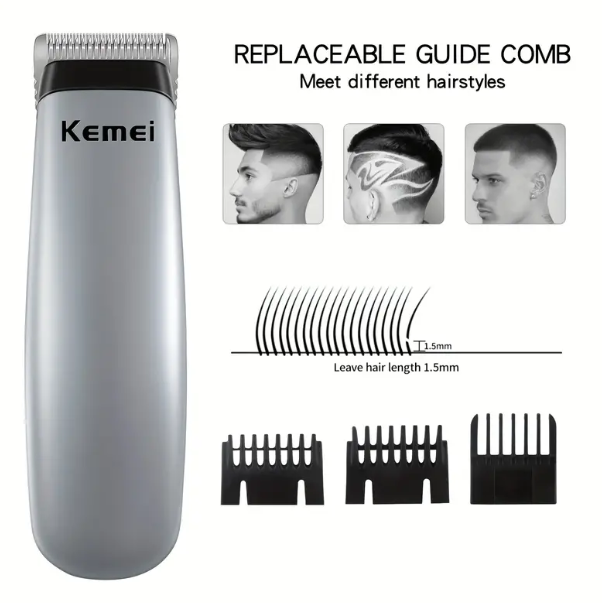 Mini Hair Clipper Hair Cutting Machine Portable Cordless Hair Trimmer