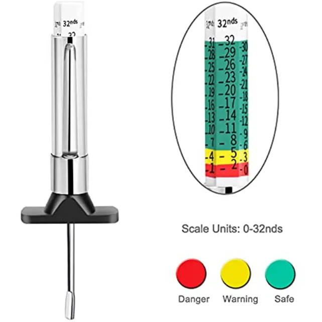 88702 Smart Color Coded Tire Tread Depth