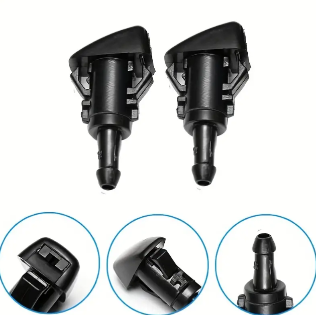 2pcs Front Windshield Washer Nozzle Wiper Spray For Dodge For Avengers 2008-20